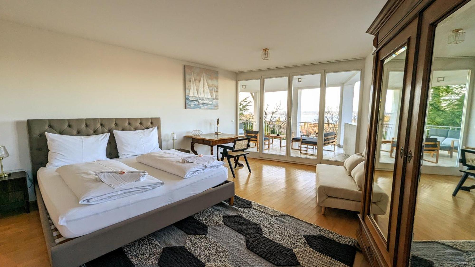 Liboria I Villa Mit Seeblick 10Min Vom See Herrsching am Ammersee Luaran gambar